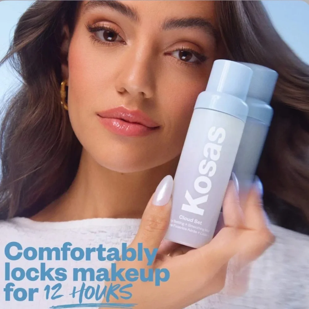 NEW Kosas  Cloud Set Airy Setting Spray + Smoothing Mist